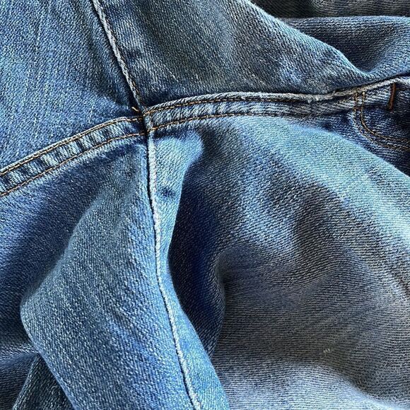 DISTRESSED FRAME DENIM L’HOMME ATHLETIC JEANS SIZE 32 - Picture 9 of 10